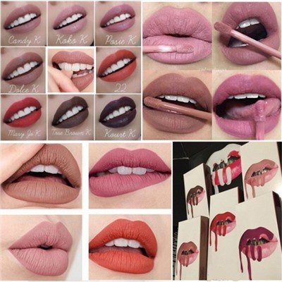 Губная матовая помада Kylie Matte Lipstick цвет 22